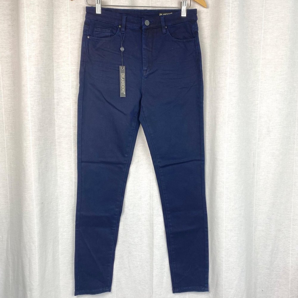 BLANKNYC Skinny Jeans Crybaby Dark Wash High Rise